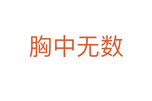 胸中無(wú)數(shù)