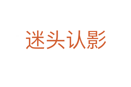 迷頭認影